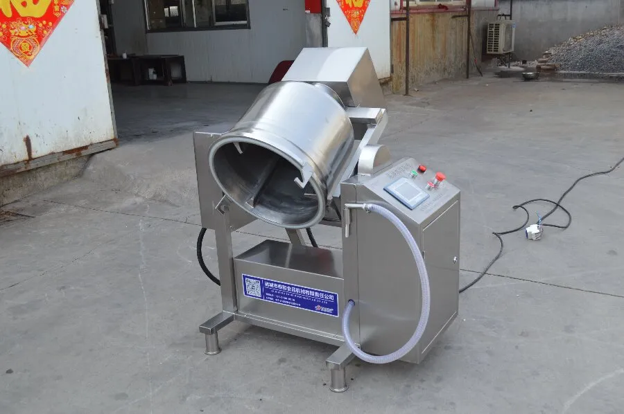 Laboratory vacuum roller mill - Tumbler - foodmachtech